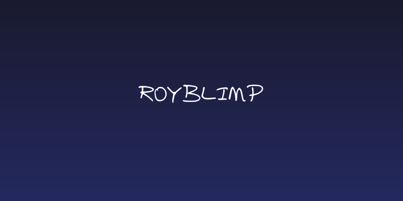 RoyBlimp Social Header