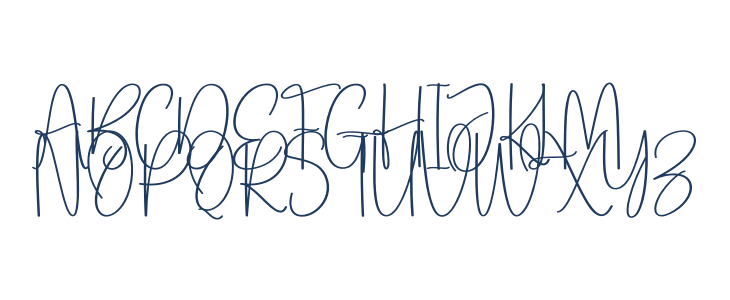 Royal Beach Uppercase