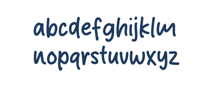 Royal Brown Lowercase