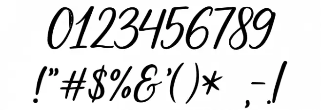 Royal Calypso Font OTHER CHARS