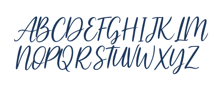 Royal Calypso Uppercase