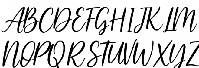 Royal Calypso Font UPPERCASE