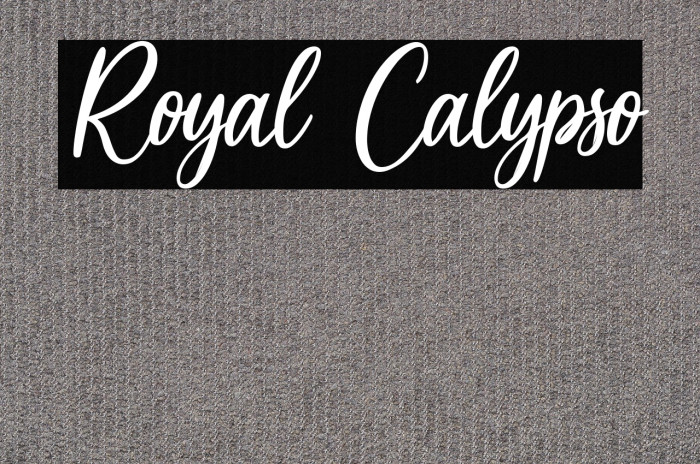 Royal Calypso Example 1