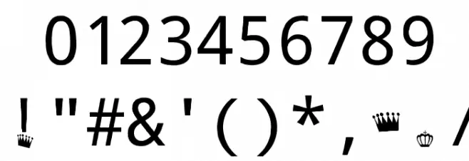 Royal Caribbean Font OTHER CHARS