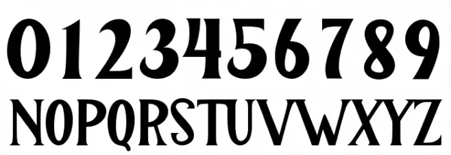 Royal Christmas Monogram Polices AUTRES CHARS