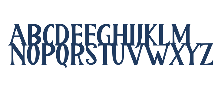 Royal Christmas Monogram Uppercase