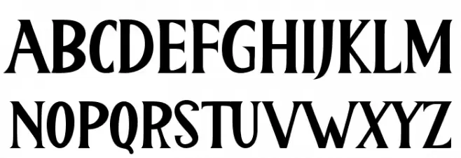 Royal Christmas Monogram Polices MAJUSCULES