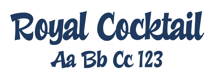 Royal Cocktail Font Preview