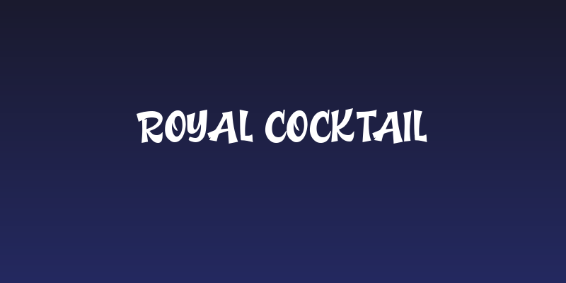 Royal Cocktail Social Header