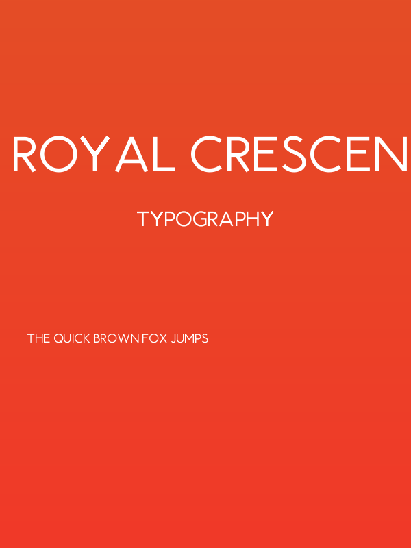 Royal Crescent Poster