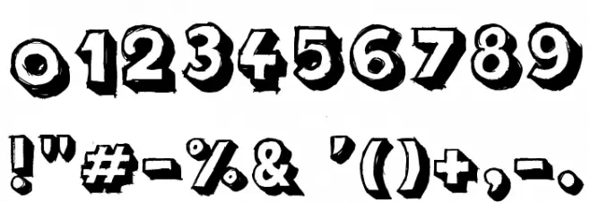 Royal Delight Shad Font OTHER CHARS