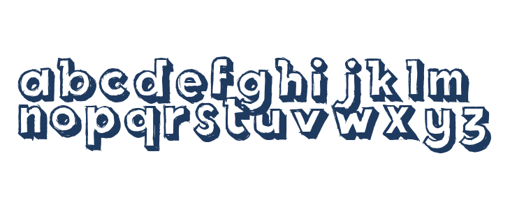 Royal Delight Shad Lowercase