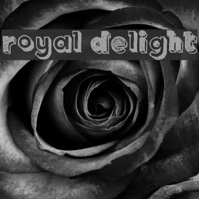 Royal Delight Font examples
