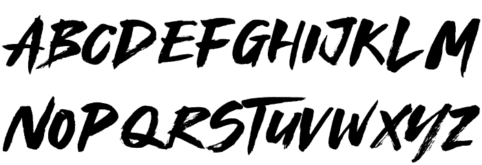 Royal Fighter Font LOWERCASE