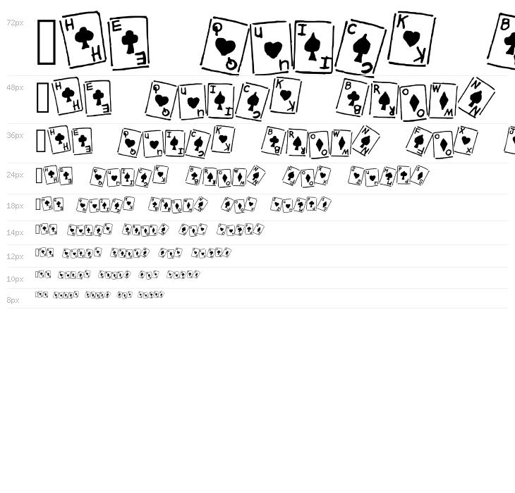 Royal Flush _ Basic Regular Waterfall