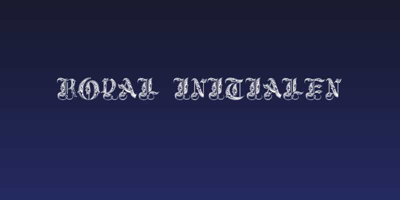 Royal Initialen Social Header
