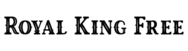 Royal King Free  font caratteri gratis