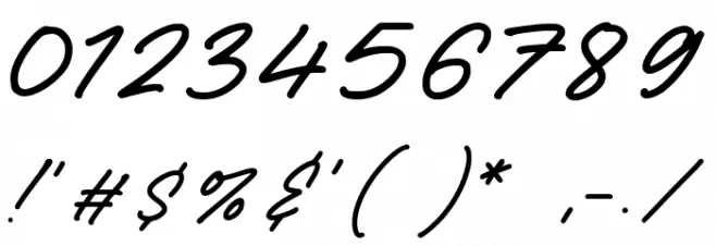 Royal Mansion Font OTHER CHARS