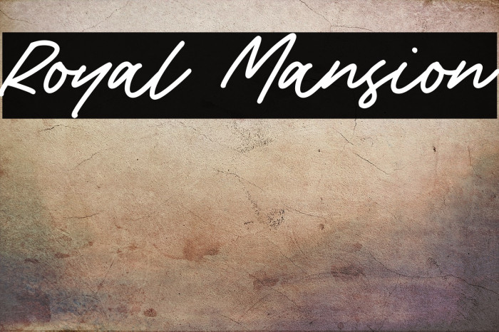 Royal Mansion Example 2