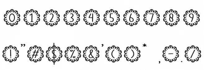 Royal Mirror Шрифта ДРУГИЕ символов
