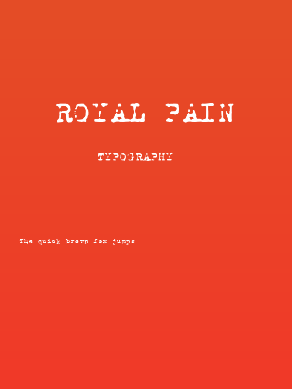 Royal Pain Poster