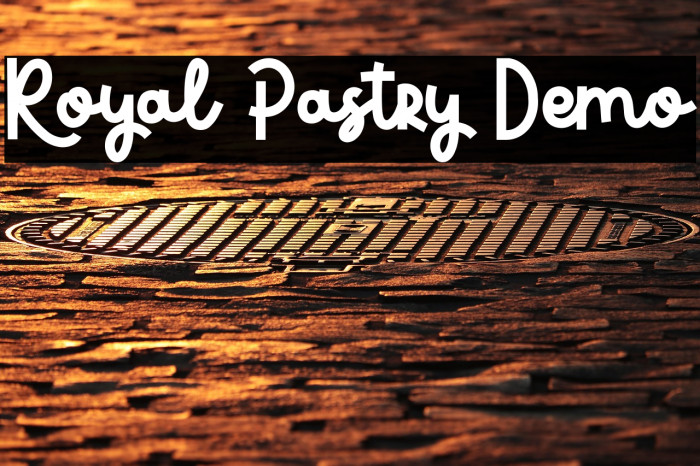 Royal Pastry Demo Example 1