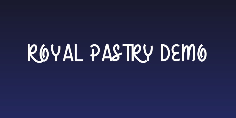 Royal Pastry Demo Social Header