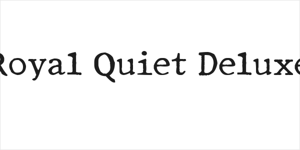 Royal Quiet Deluxe Logo