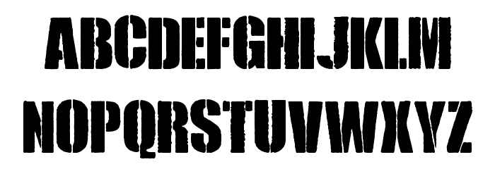 Royal Rumble Font LOWERCASE