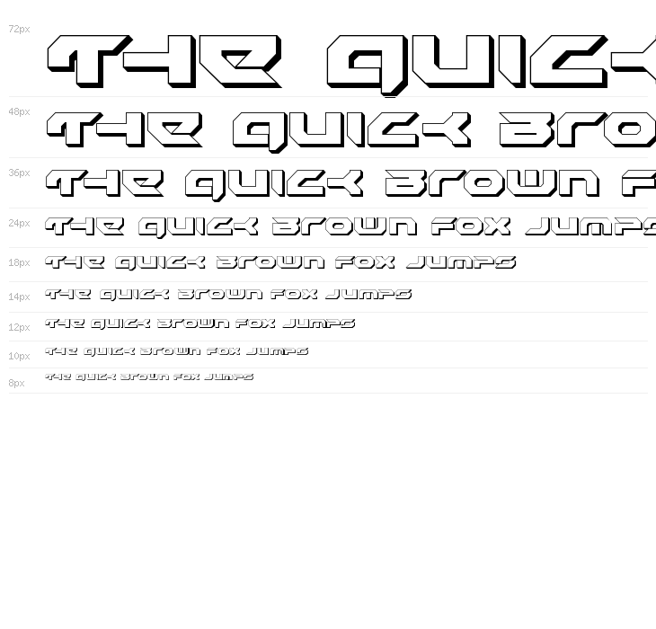 Royal Samurai 3D Waterfall