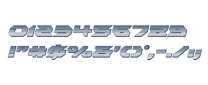 Royal Samurai Chrome Italic Other Characters