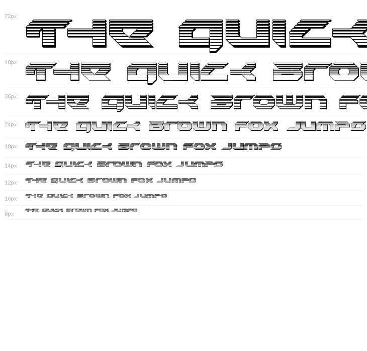 Royal Samurai Chrome Waterfall