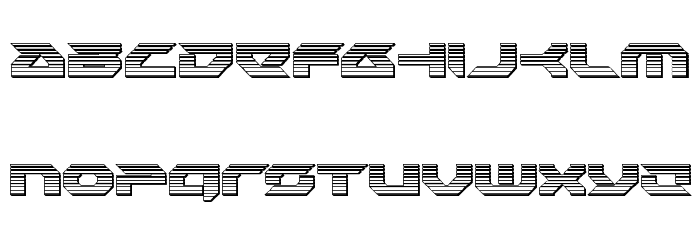 Royal Samurai Chrome Font LOWERCASE