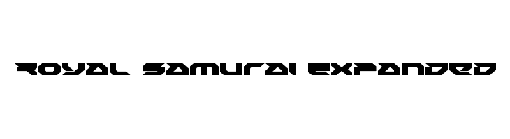 Royal Samurai Expanded  Frei Schriftart Herunterladen