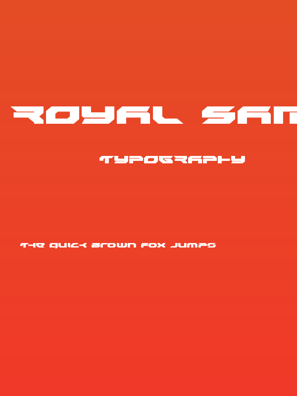 Royal Samurai Expanded Poster
