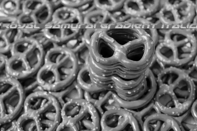 Royal Samurai Gradient Italic Font examples