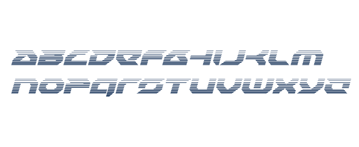 Royal Samurai Gradient Italic Lowercase