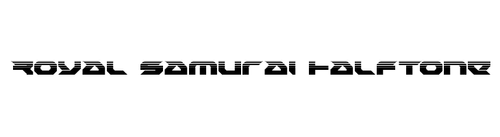 Royal Samurai Halftone  baixar fontes gratis