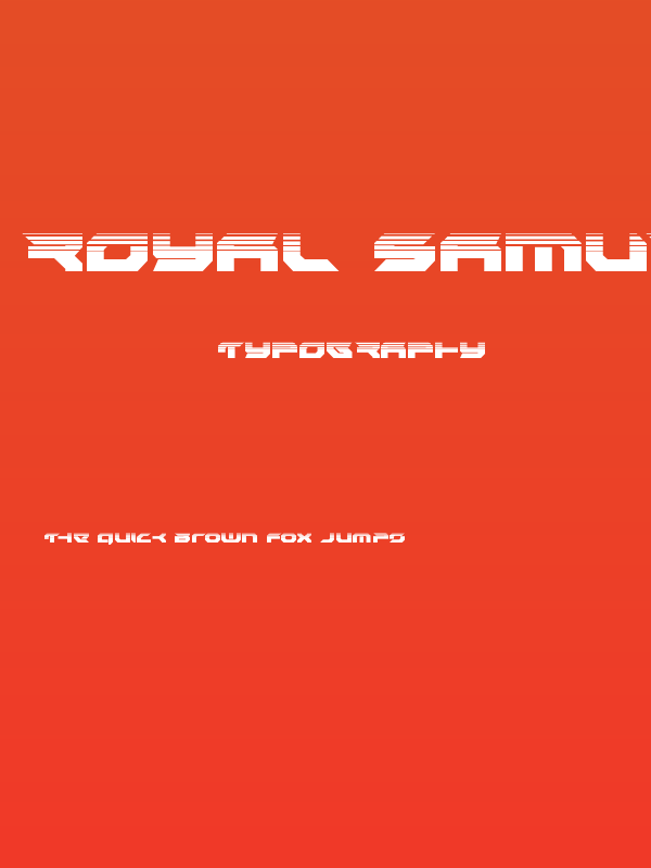 Royal Samurai Halftone Poster