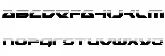 Royal Samurai Halftone フォント 小文字