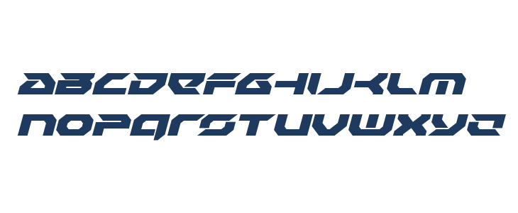 Royal Samurai Italic Lowercase