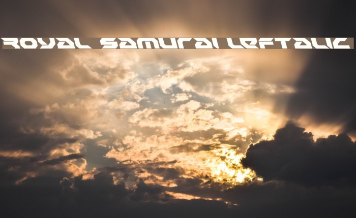 Royal Samurai Leftalic Example 2