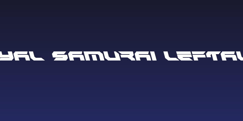 Royal Samurai Leftalic Social Header