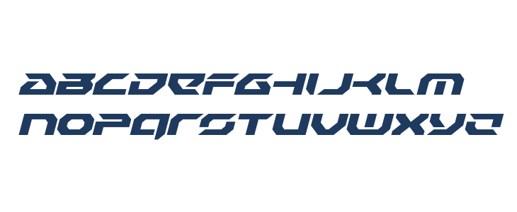 Royal Samurai Light Italic Lowercase