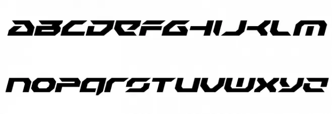 Royal Samurai Light Italic フォント 小文字