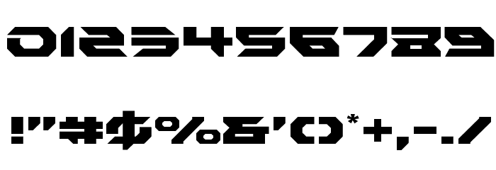 Royal Samurai Light Font OTHER CHARS