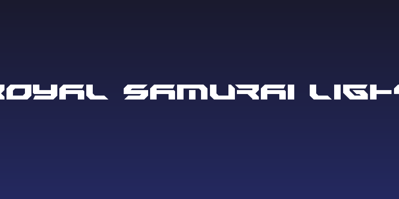 Royal Samurai Light Social Header