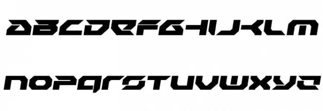 Royal Samurai Semi-Italic خط أحرف صغيرة