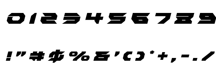 Royal Samurai Title Italic Font OTHER CHARS