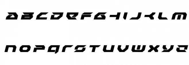 Royal Samurai Title Italic फ़ॉन्ट लोअरकेस